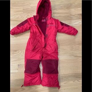 Pink Platinum toddler Girls' Snowsuit